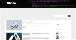 Desktop Screenshot of engsta.net